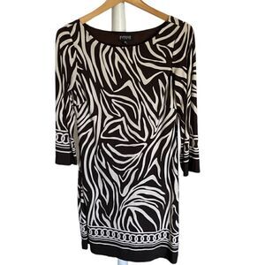 Zebra Print Dress - Size 10